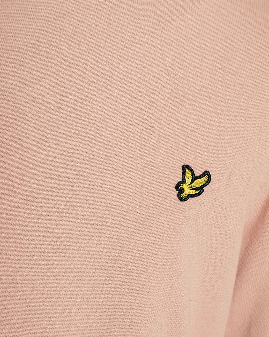 Lyle & Scott Pink Cotton Crew Neck Jumper for men