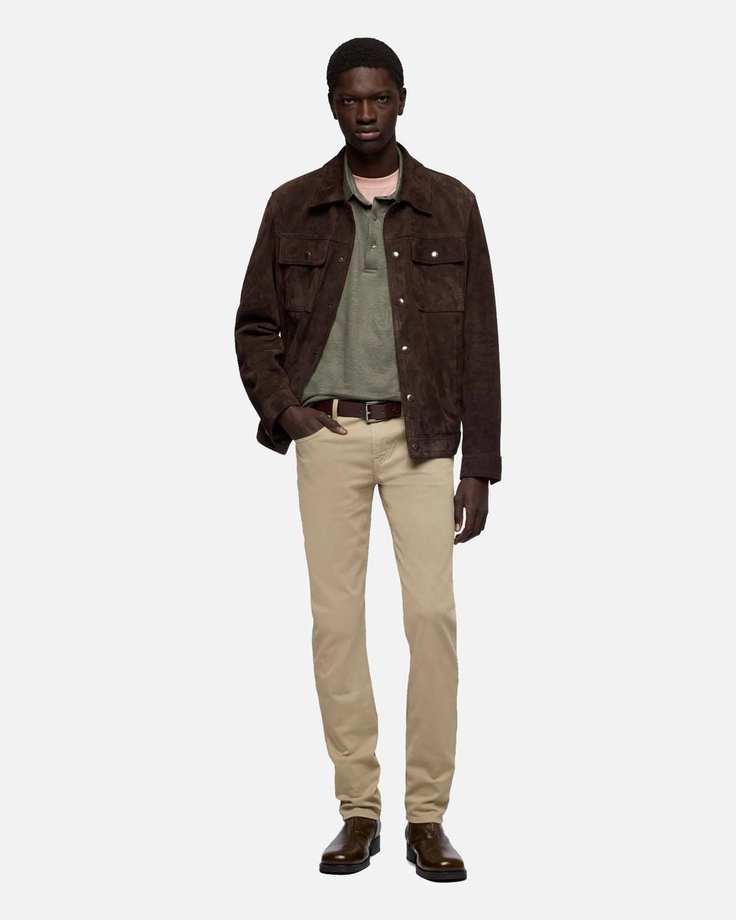 7 For All Mankind Natural Slimmy Slim Fit Stretch Sateen Jeans for men