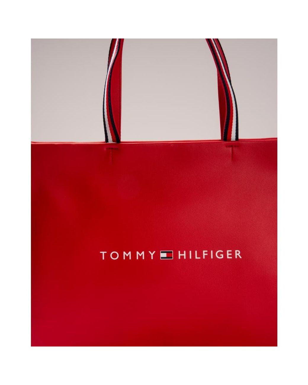 Tommy Hilfiger Shopping Bag in Red | Lyst Australia