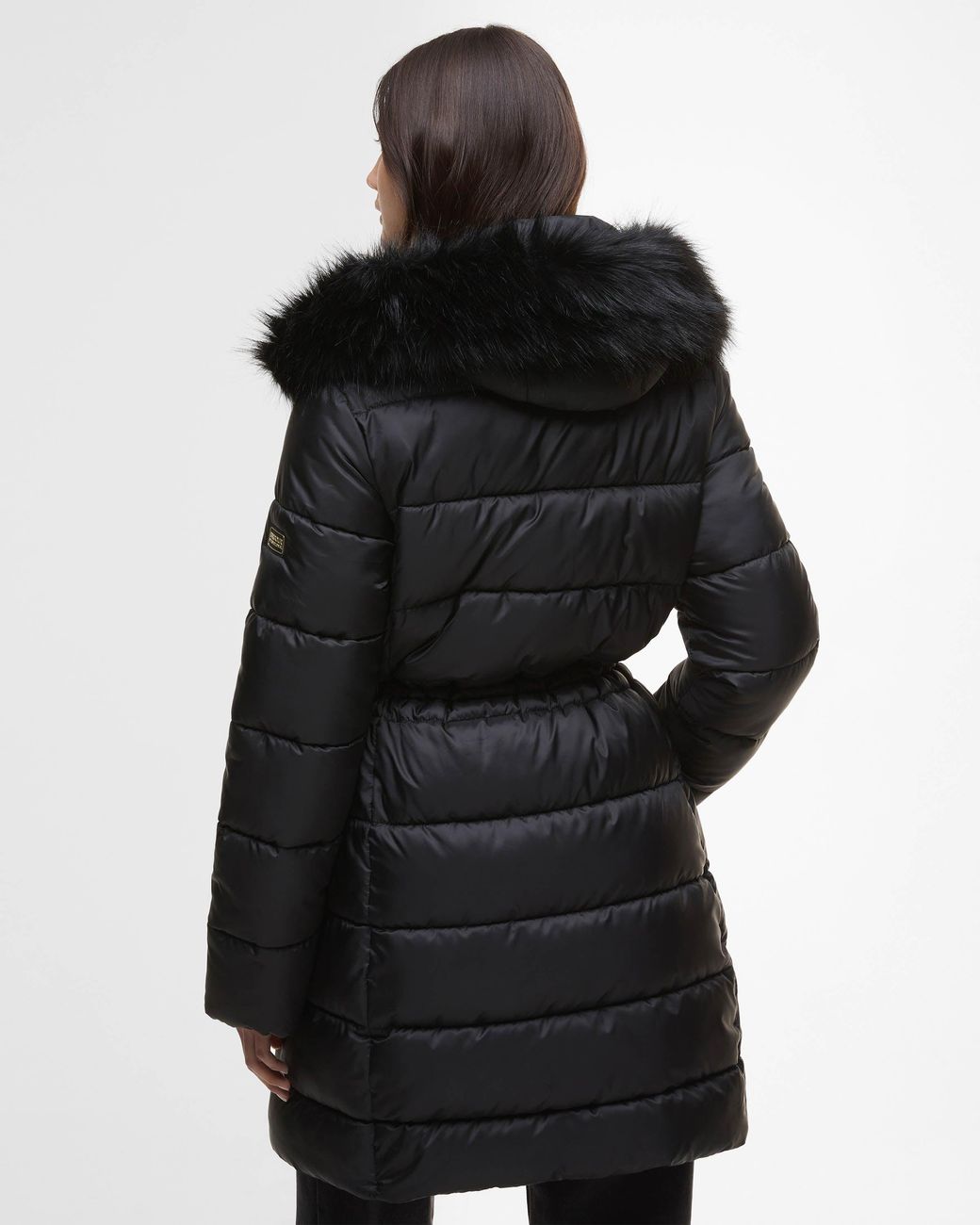 Barbour Black Anastasia Puffer Jacket