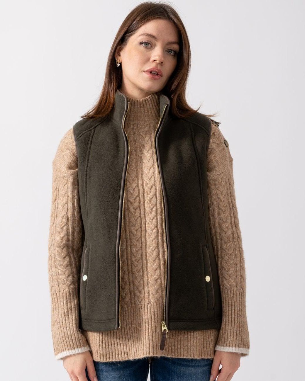 Joules Brown Fairbourne Gilet