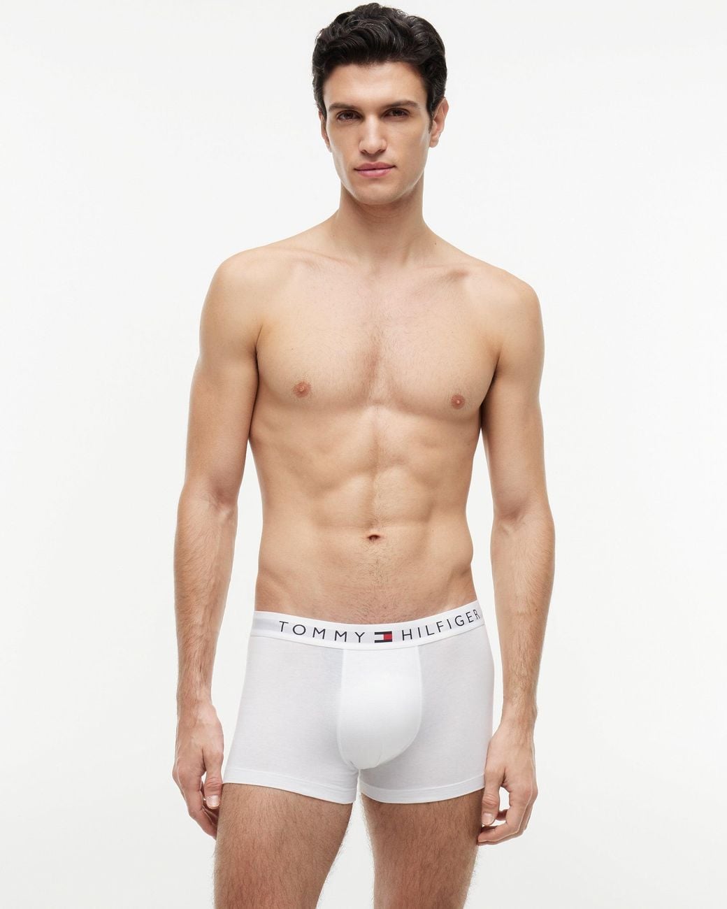 Tommy Hilfiger Gray 3 Pack Waistband Trunks for men