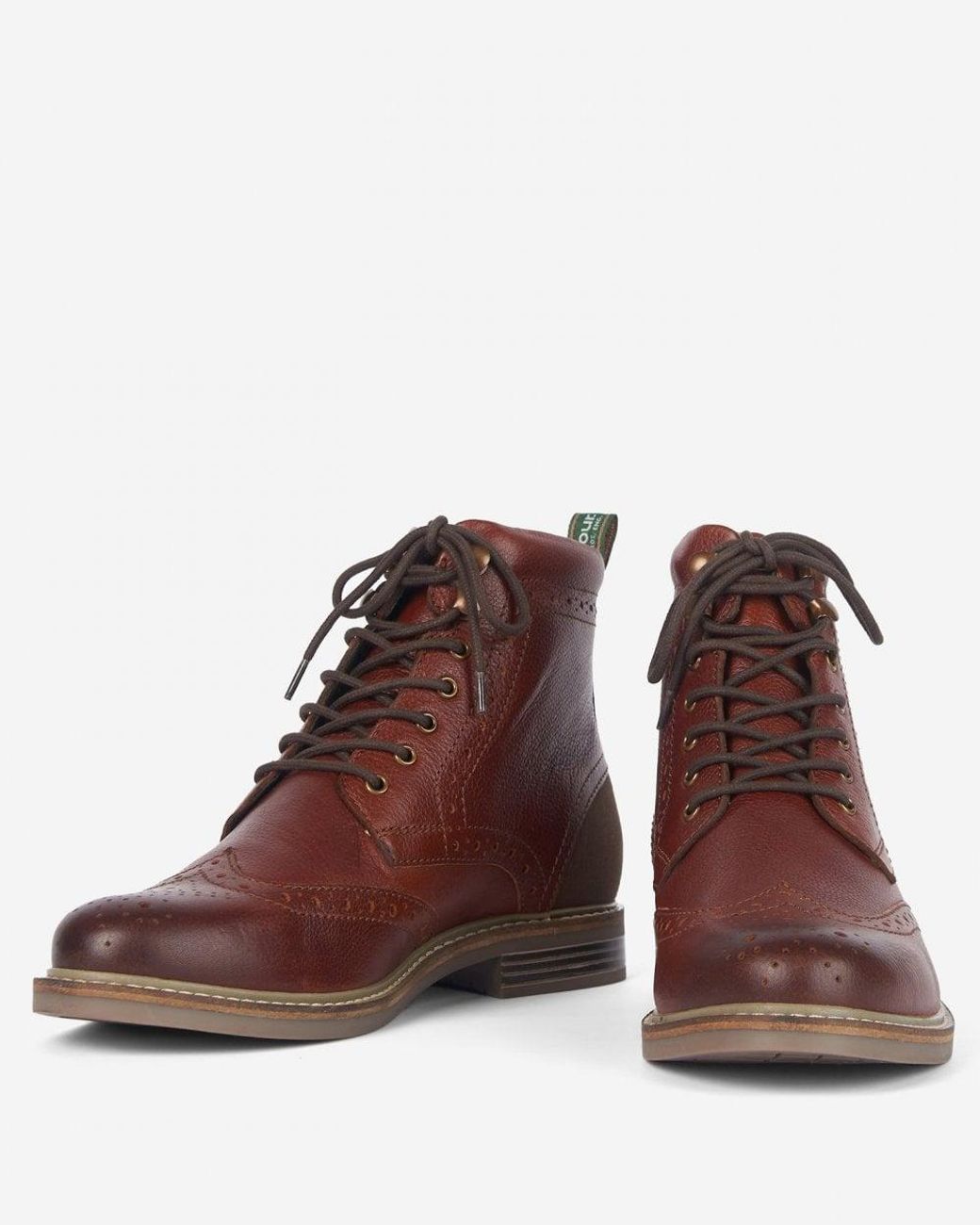 Barbour Seaton Brogues in Brown for Men Lyst