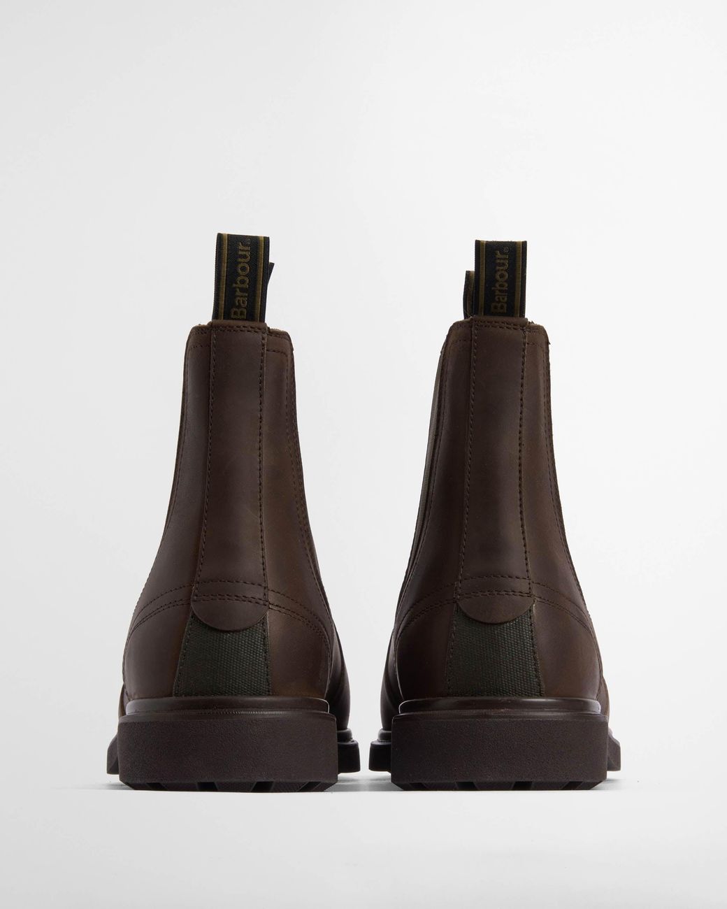 Barbour Brown Hale Chelsea Boots for men