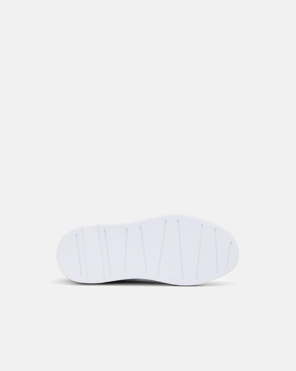 ARMANI EXCHANGE Blue Leather Sneakers for men