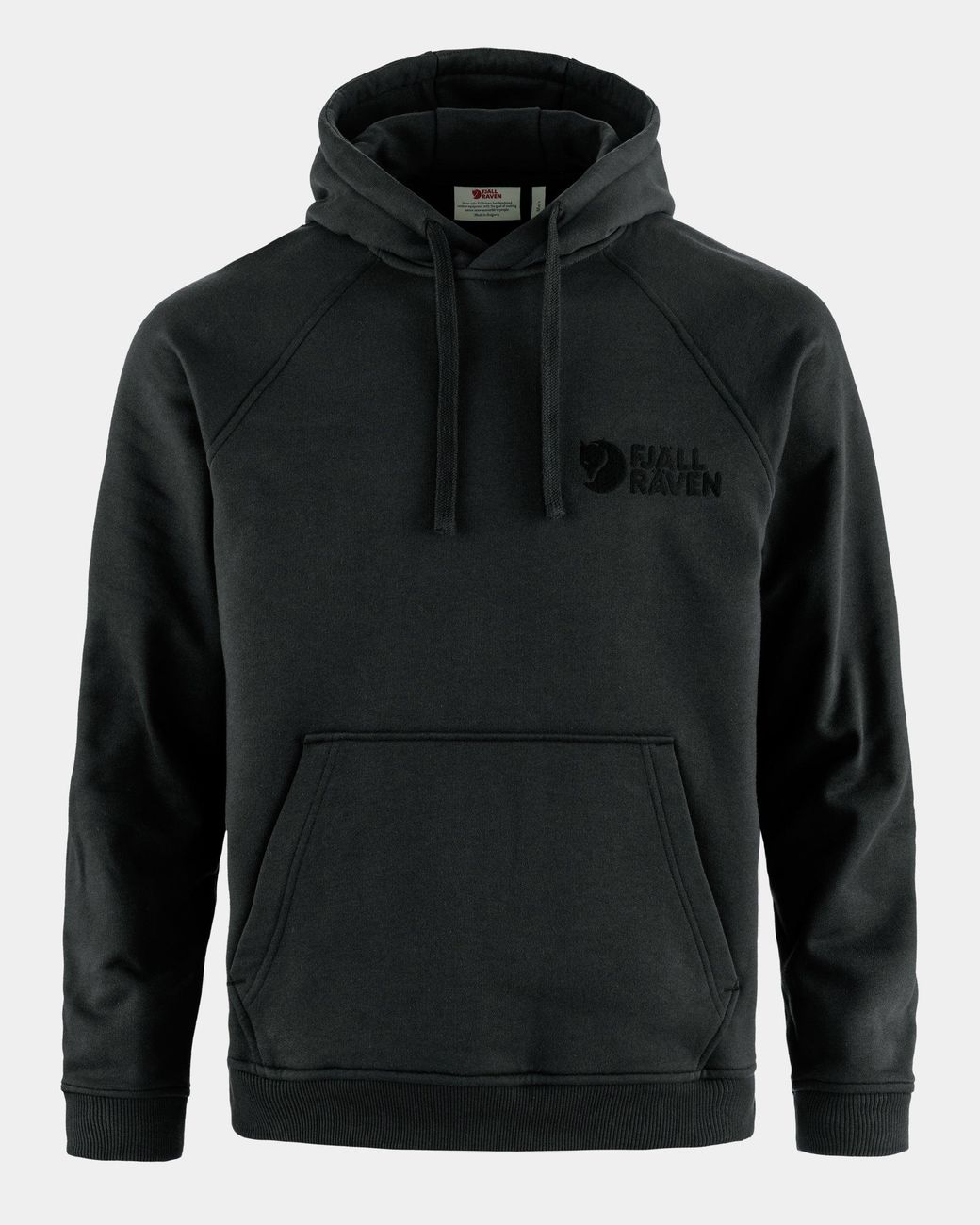 Fjallraven Black Classic Hoodie for men