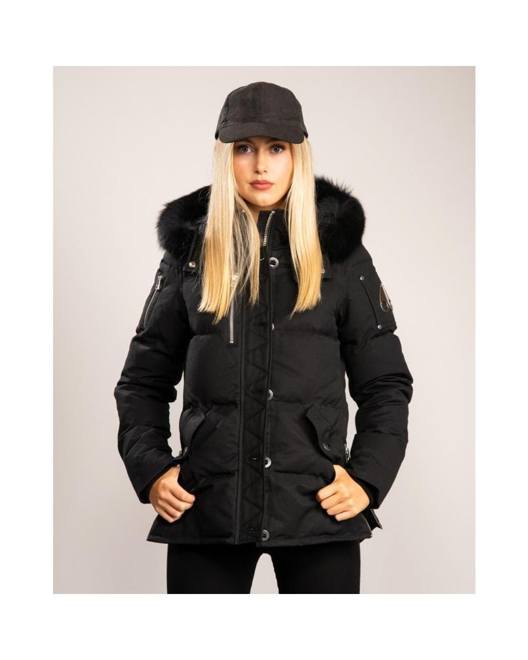 Moose Knuckles 3q Jacket, Quilted Pattern in Black - Lyst