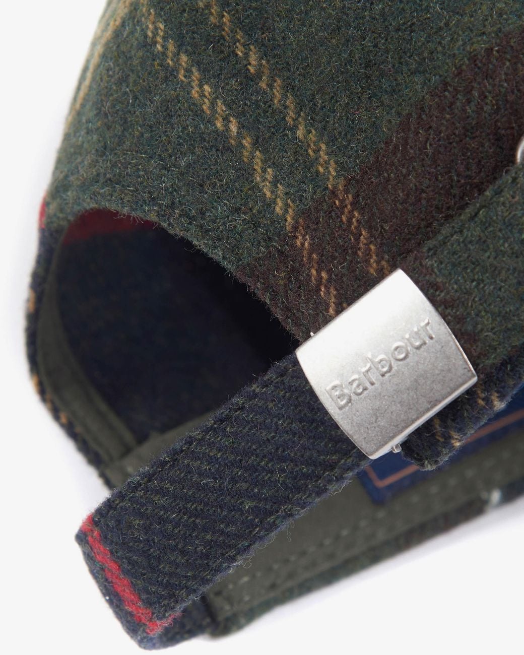 Barbour Gray Galingale Tartan Cap for men