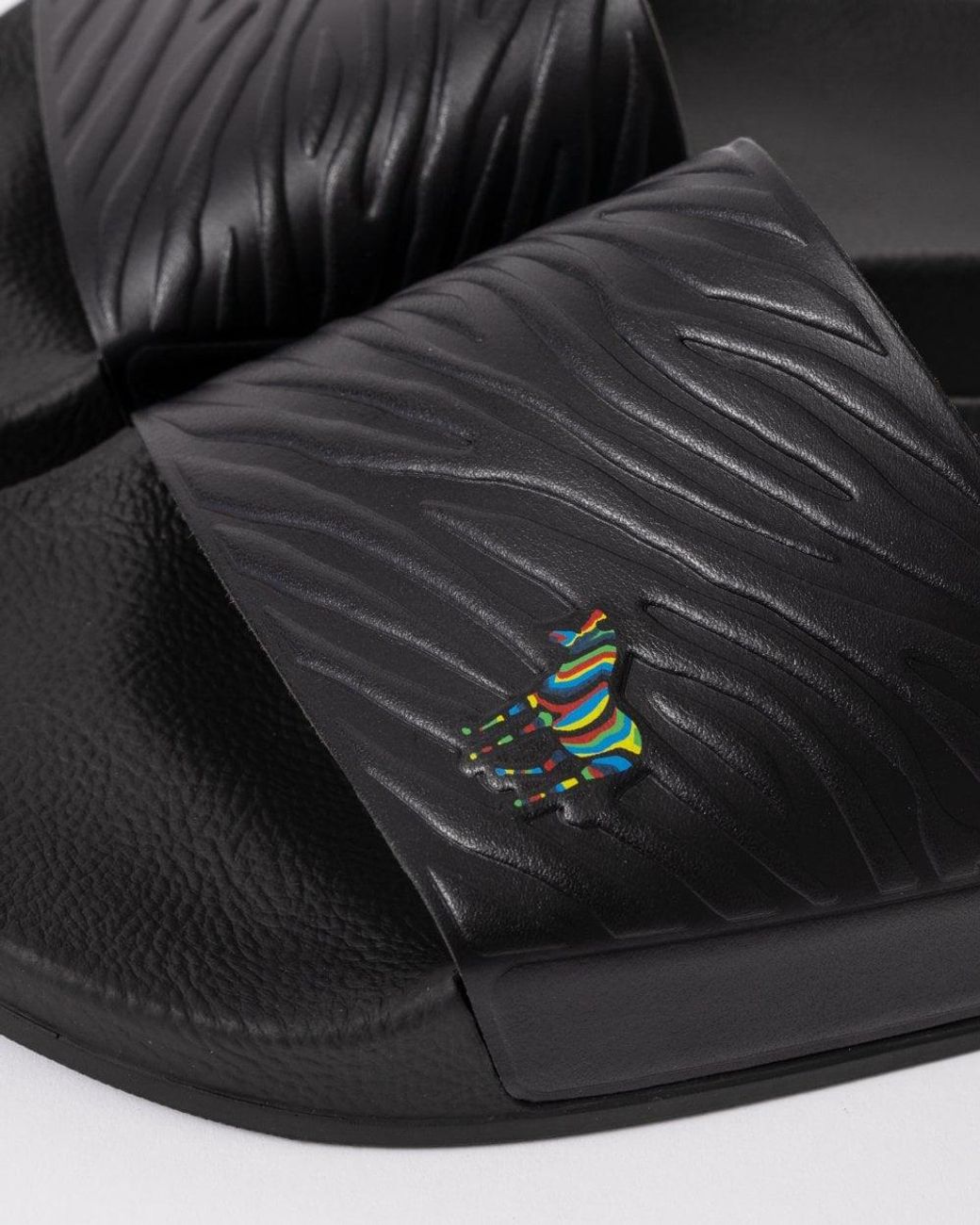 Paul Smith Black Zed Sandals for men