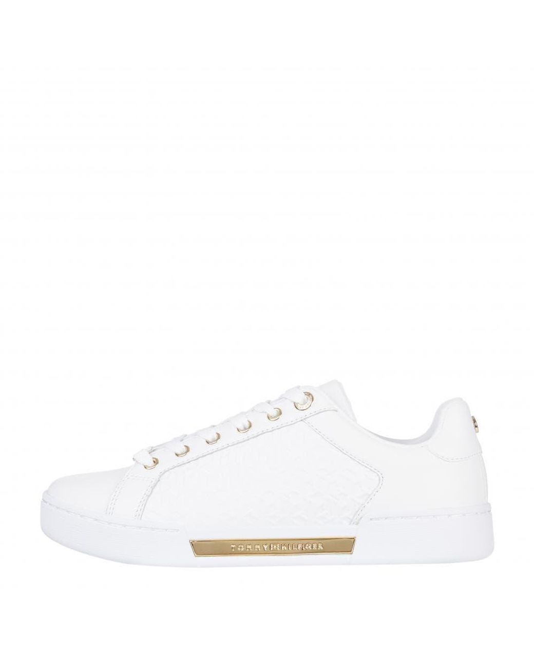 tommy hilfiger monogram sneakers