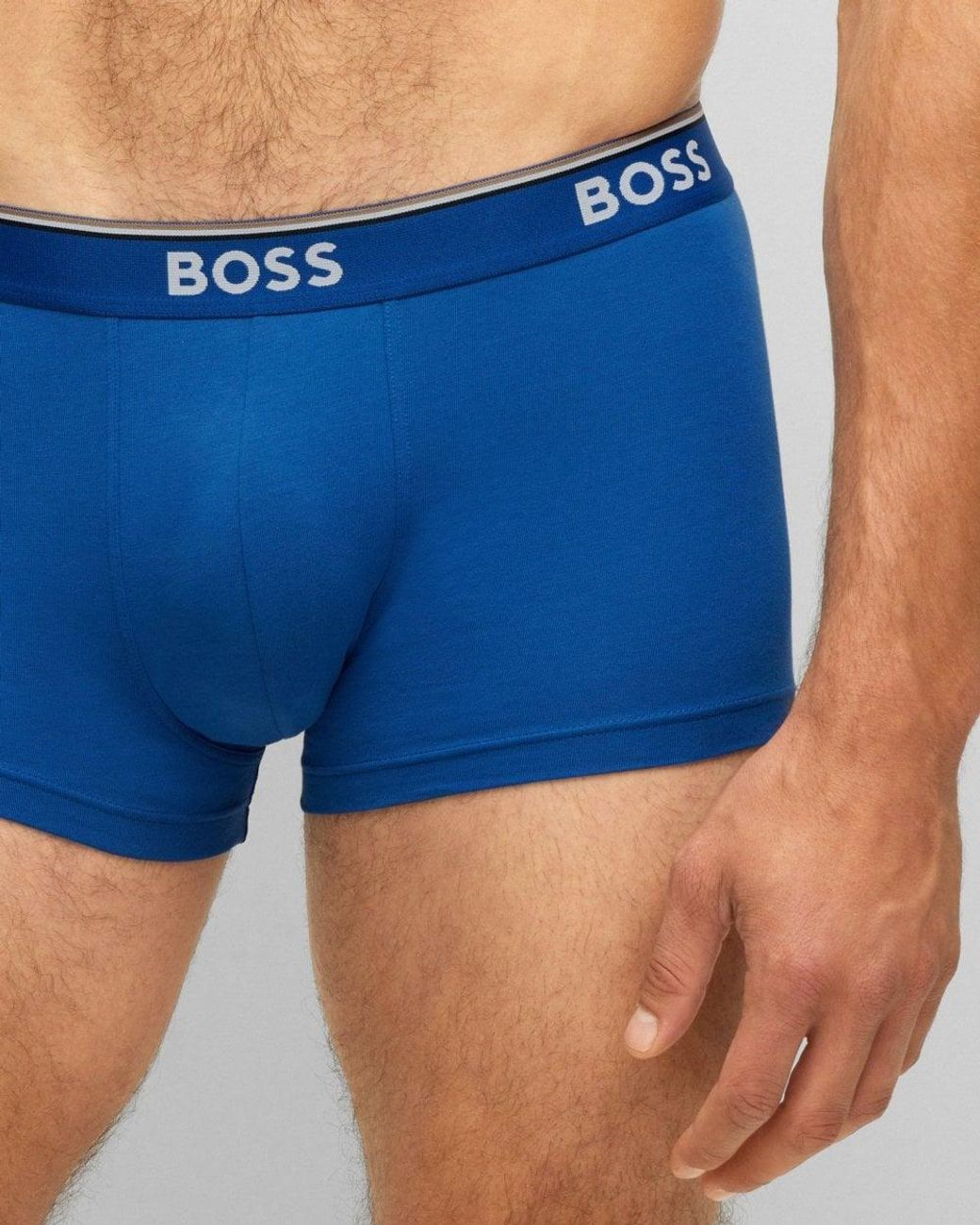 Boss Blue 3 Pack Power Trunks Nos Size: M for men