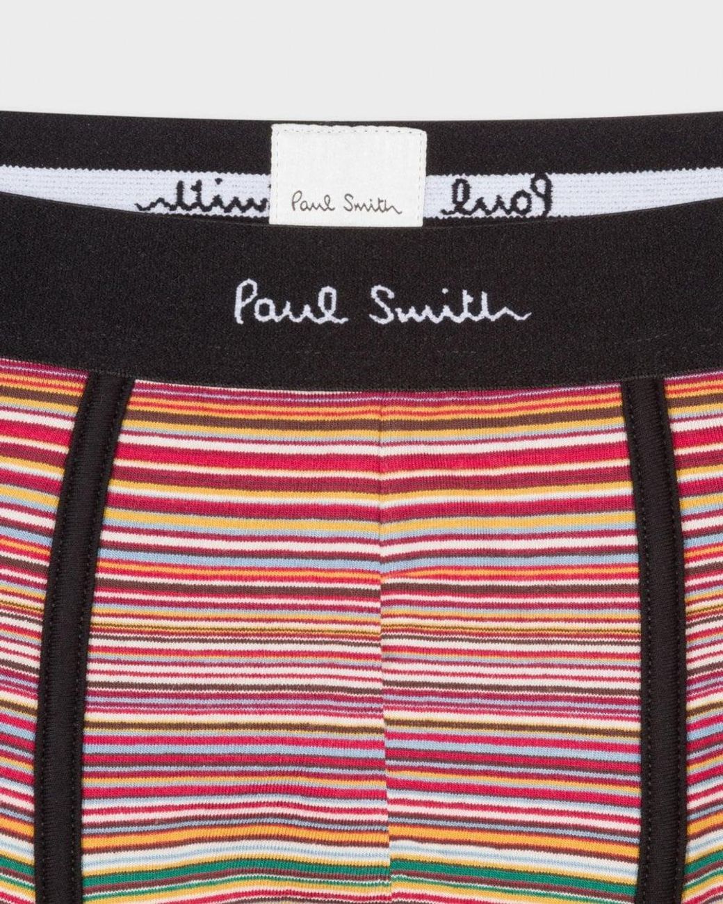 Paul Smith Red 3 Pack Signature Stripe Trunks for men