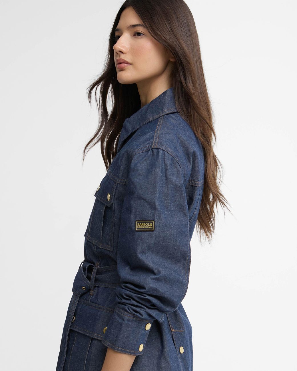 Barbour Blue Denim International Casual Jacket