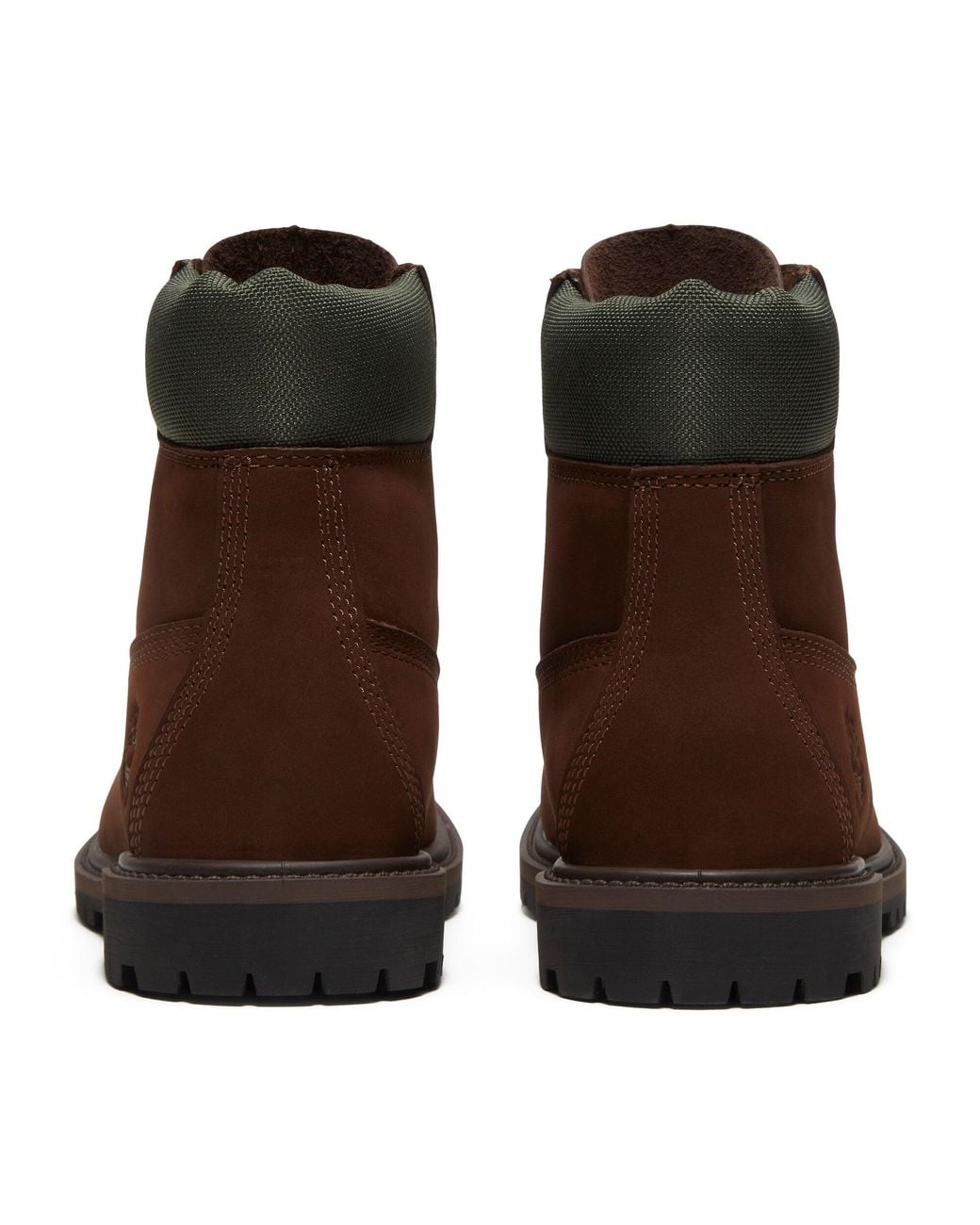 Timberland Brown Premium 6 Inch Waterproof Nubuck Boots