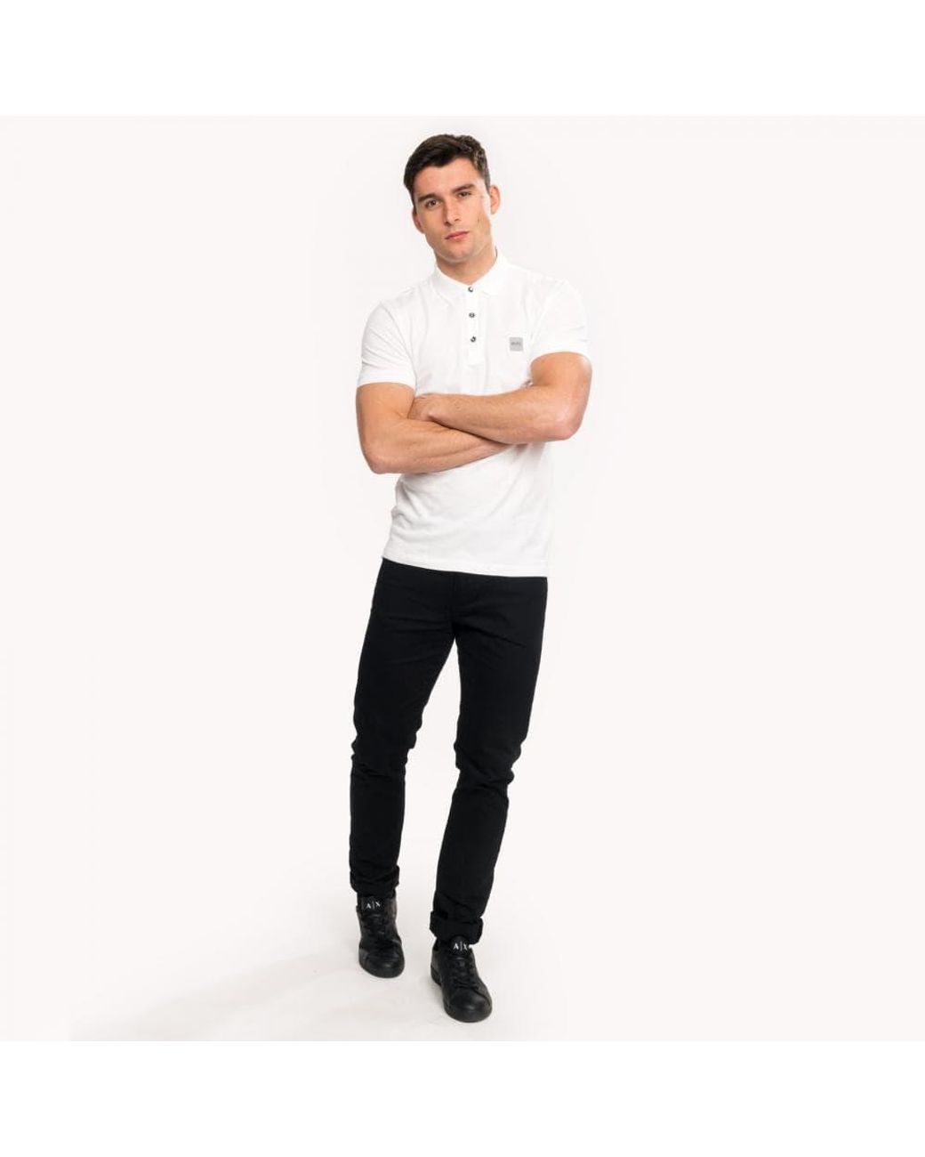 boss casual passenger slim fit polo