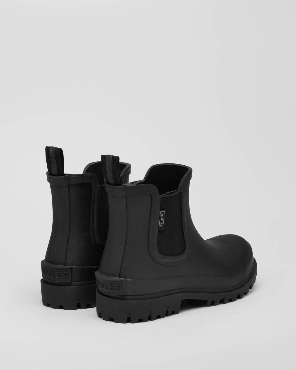 Joules Black Short Welly for men
