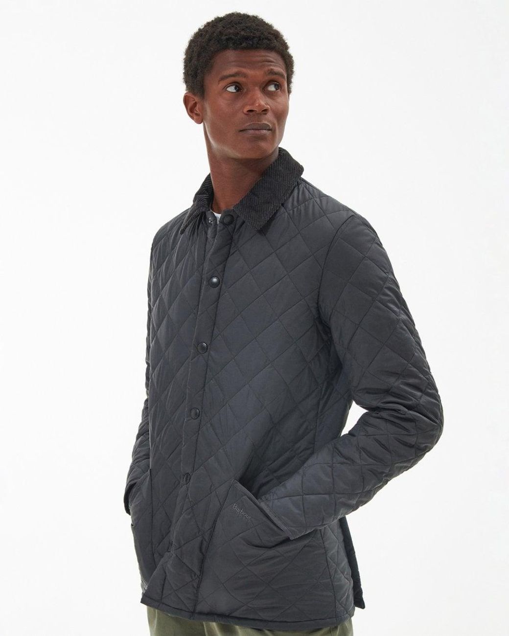 Barbour Blue Heritage Liddesdale Quilted Jacket for men
