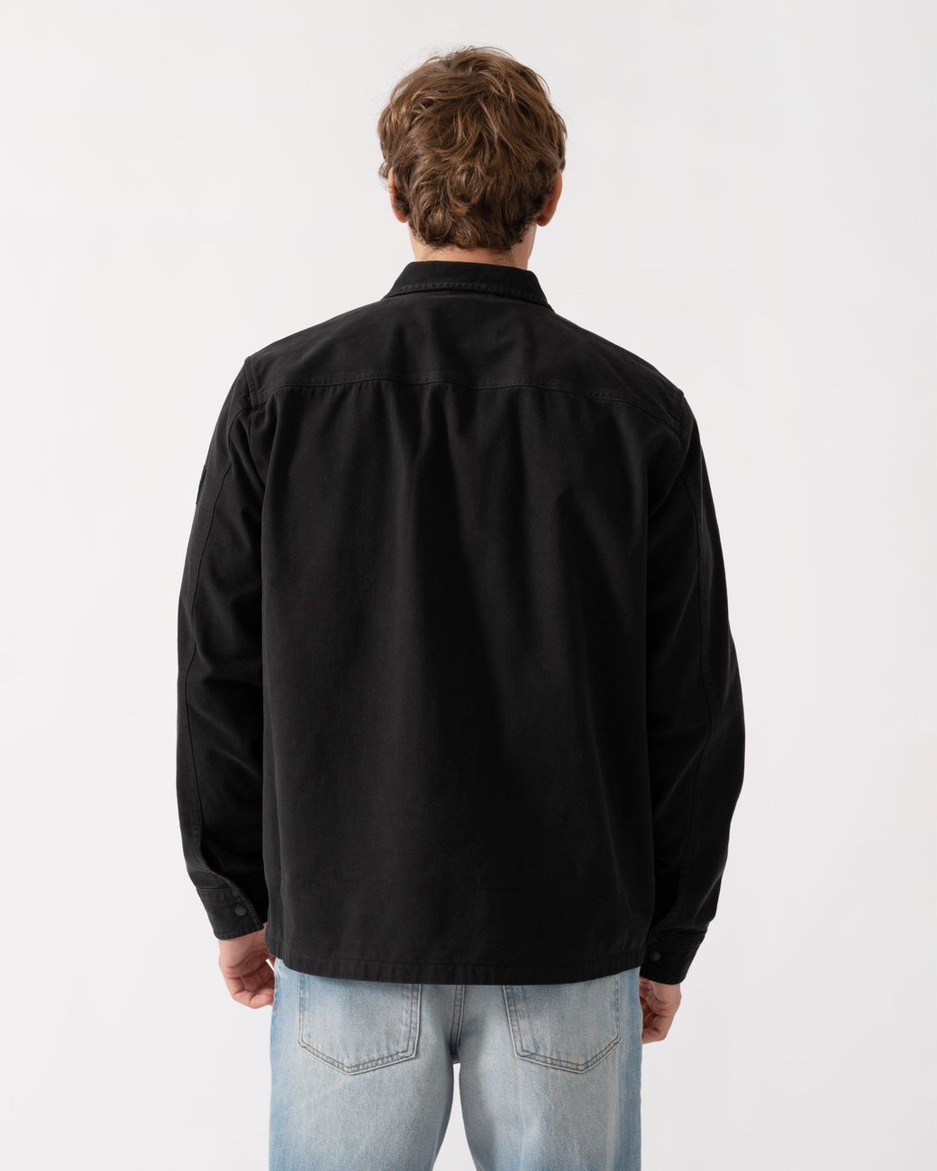 Boss Black Lorum 1 Zip Overshirt for men