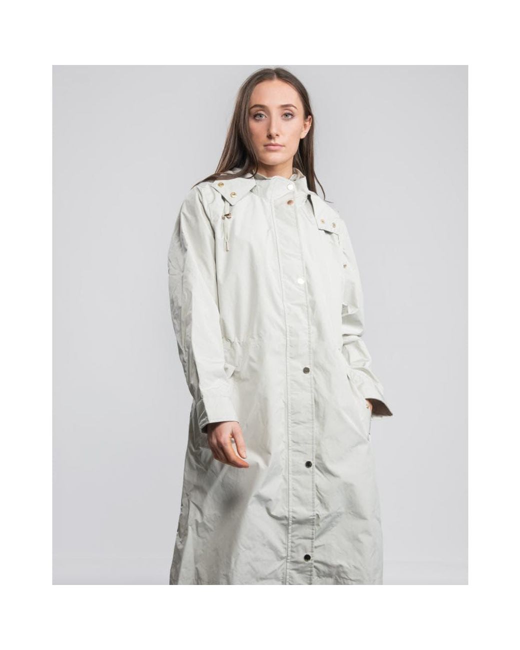Joules Taunton Waterproof Raincoat in Grey | Lyst Canada
