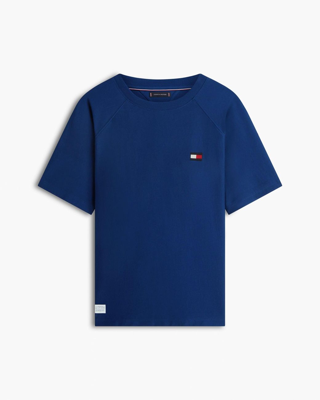 Tommy Hilfiger Blue Tommy Flag Elevated T-Shirt for men