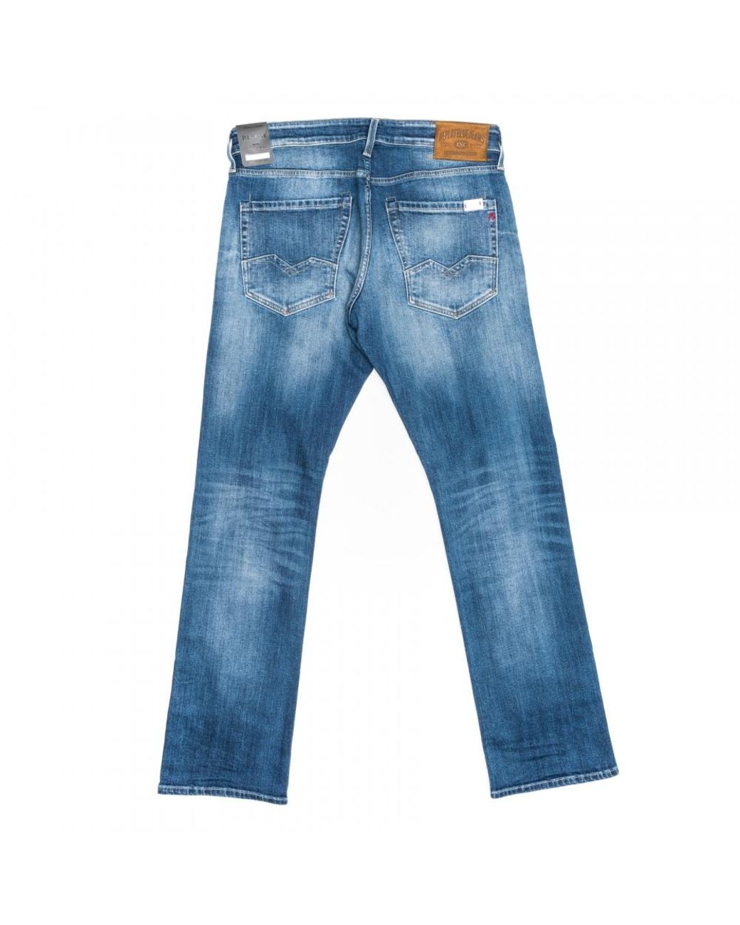 Replay Waitom Regular Fit Mens Jeans M983 .000.573 in Blue for Men | Lyst  Canada
