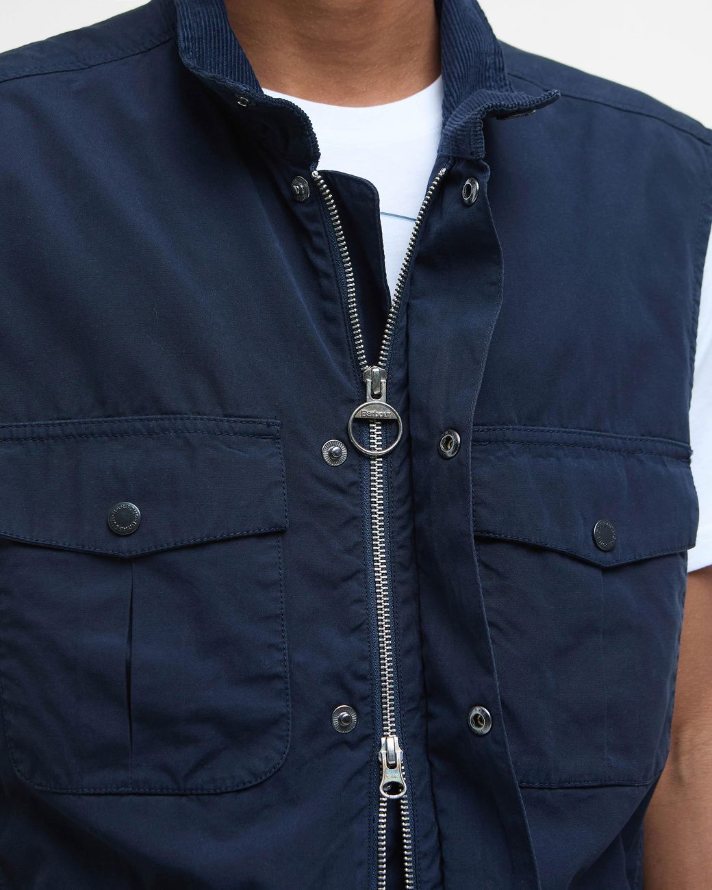 Barbour Blue Corbridge Casual Gilet for men