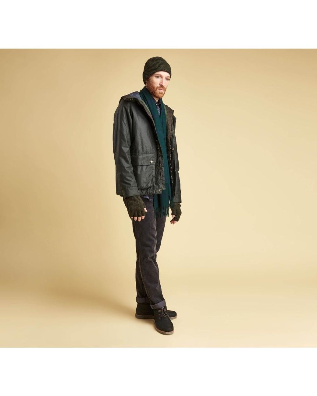 Barbour Cotton Nautic Wax Jacket for Men | Lyst