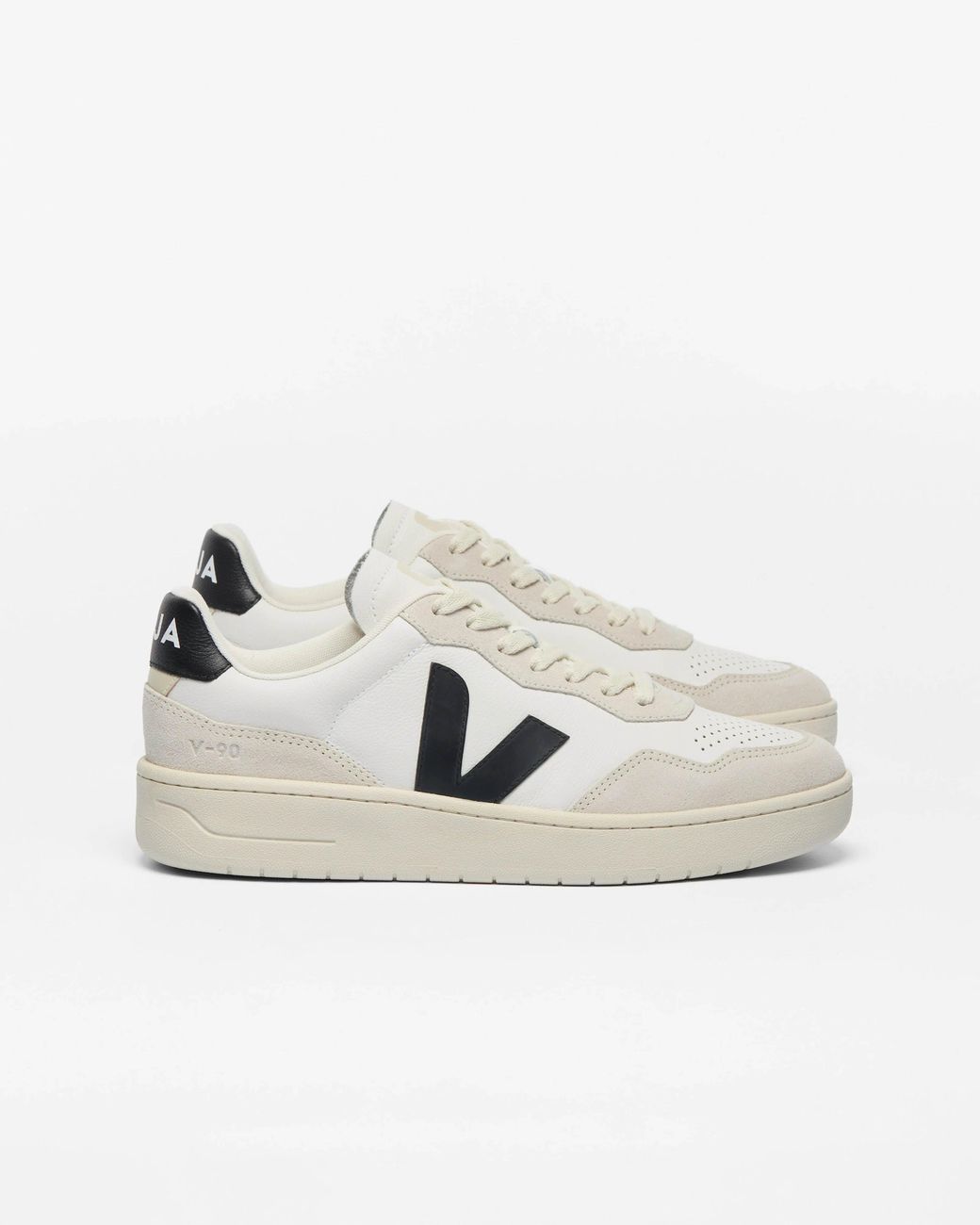 Veja Natural V-90 Ot Leather Trainers for men