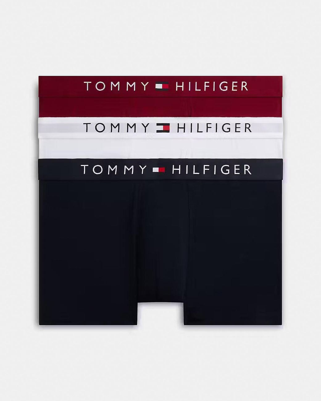 Tommy Hilfiger Blue 3 Pack Waistband Trunks for men