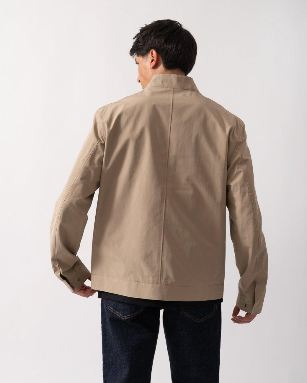 Oliver Sweeney Natural Highworth Showerproof Cotton Jacket for men