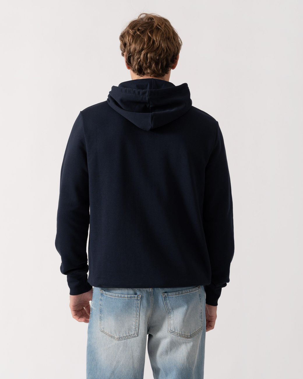 Paul Smith Blue Ps Pullover Hoodie With Zebra Logo for men