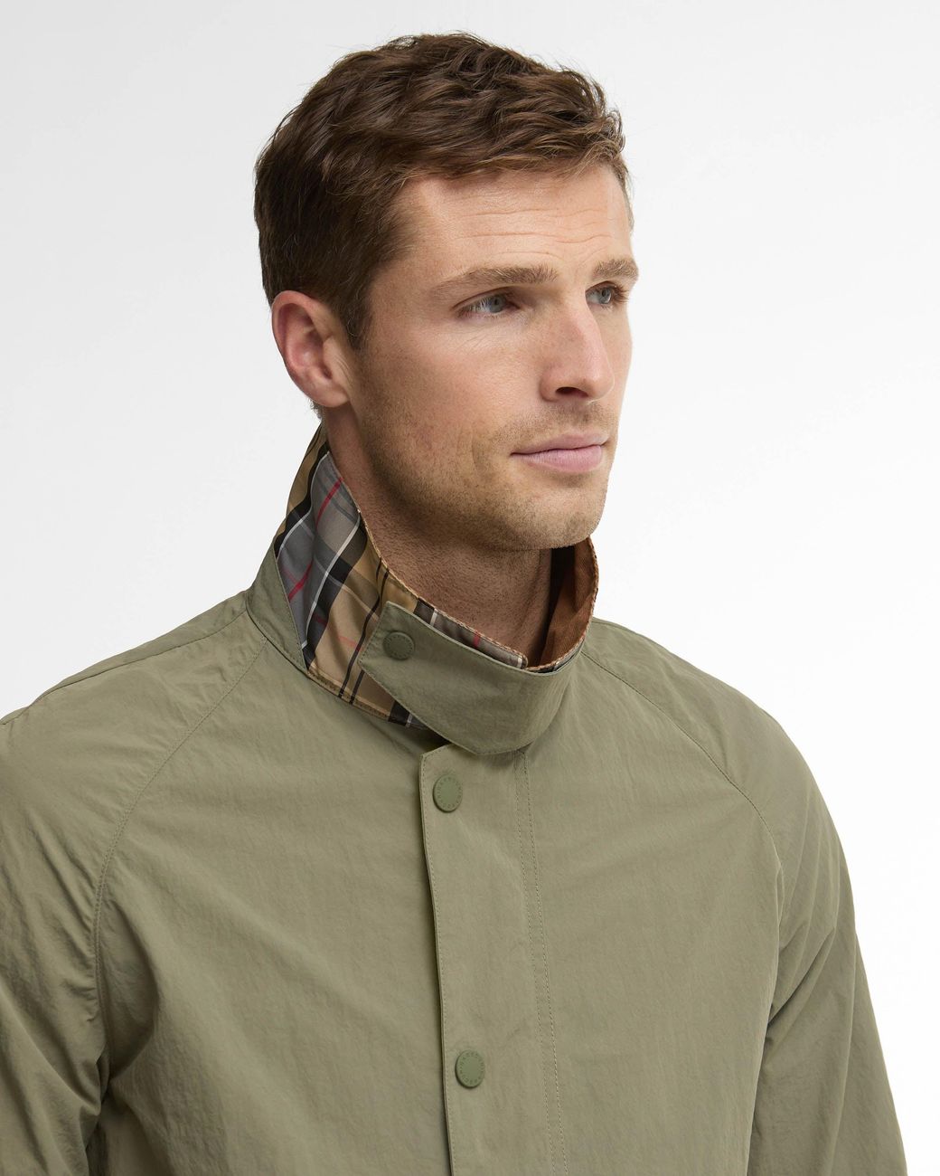 Barbour Green Tracker Showerproof Jacket for men