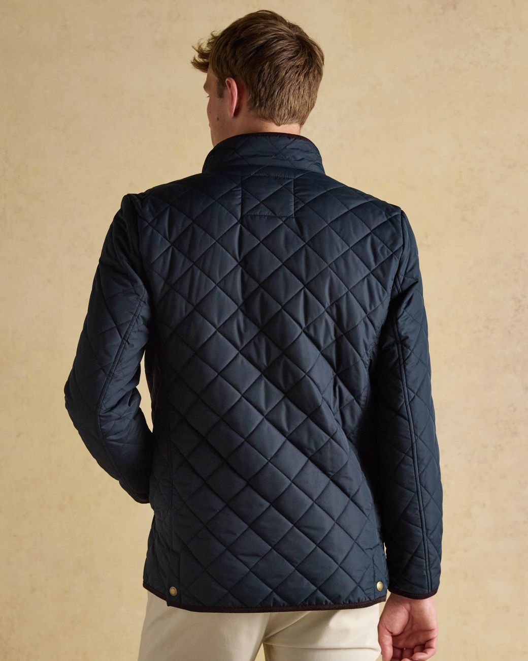 Joules Blue Maynard Quilted Jacket for men
