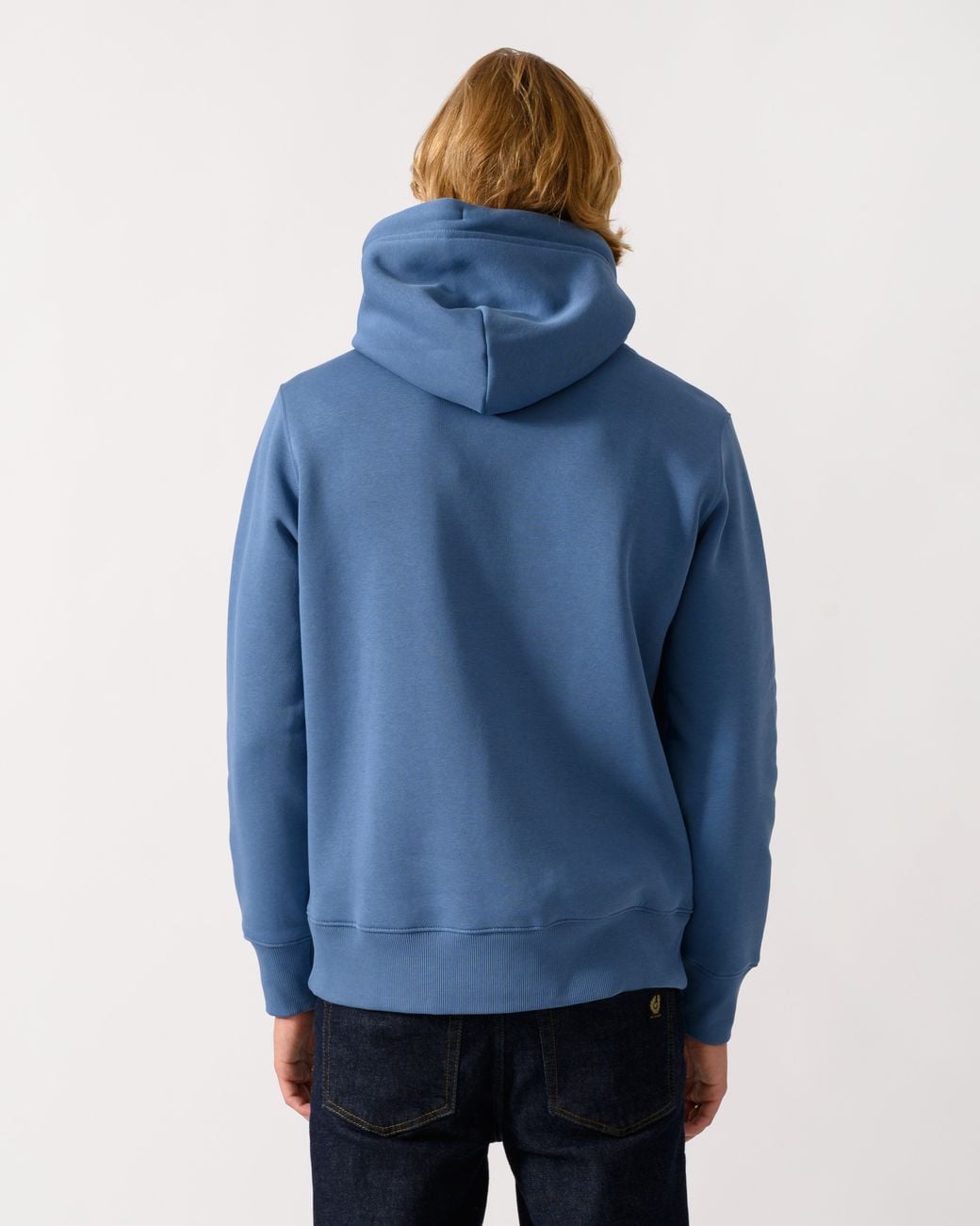 Gant Blue Regular Fit Shield Logo Pullover Hoodie for men