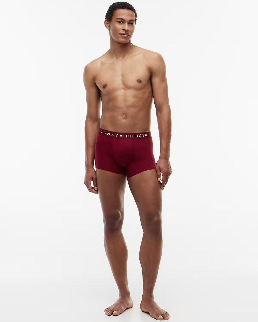 Tommy Hilfiger Blue 3 Pack Waistband Trunks for men