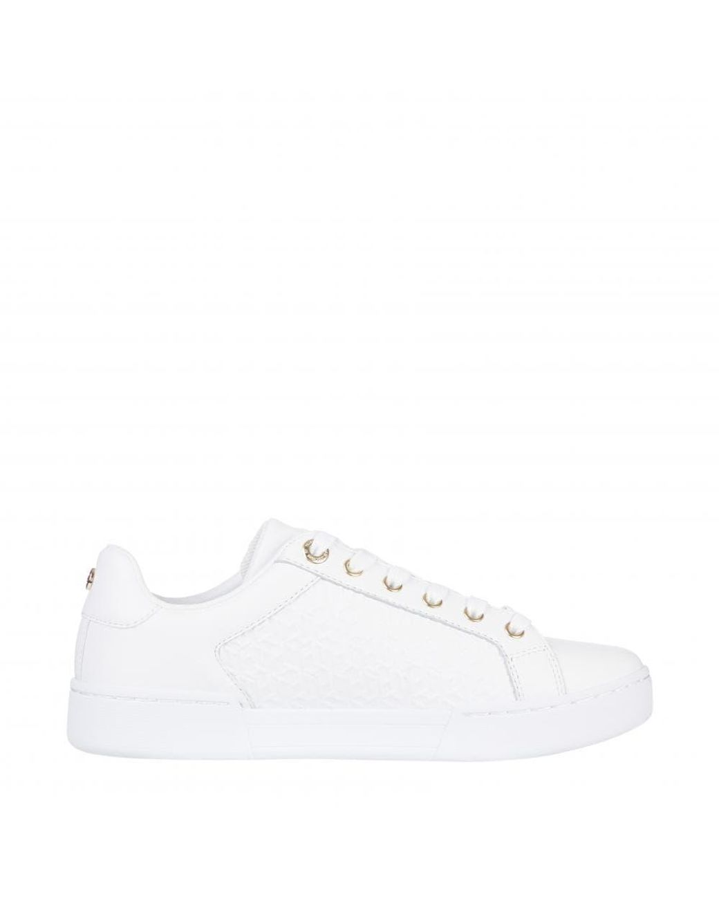 th monogram elevated sneaker white