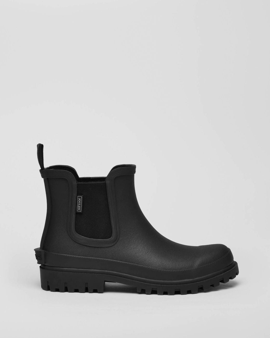 Joules Black Short Welly for men