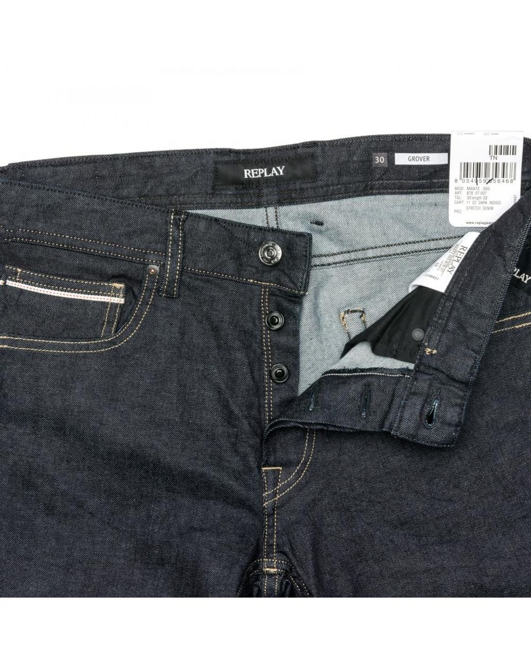 replay grover slim fit jeans