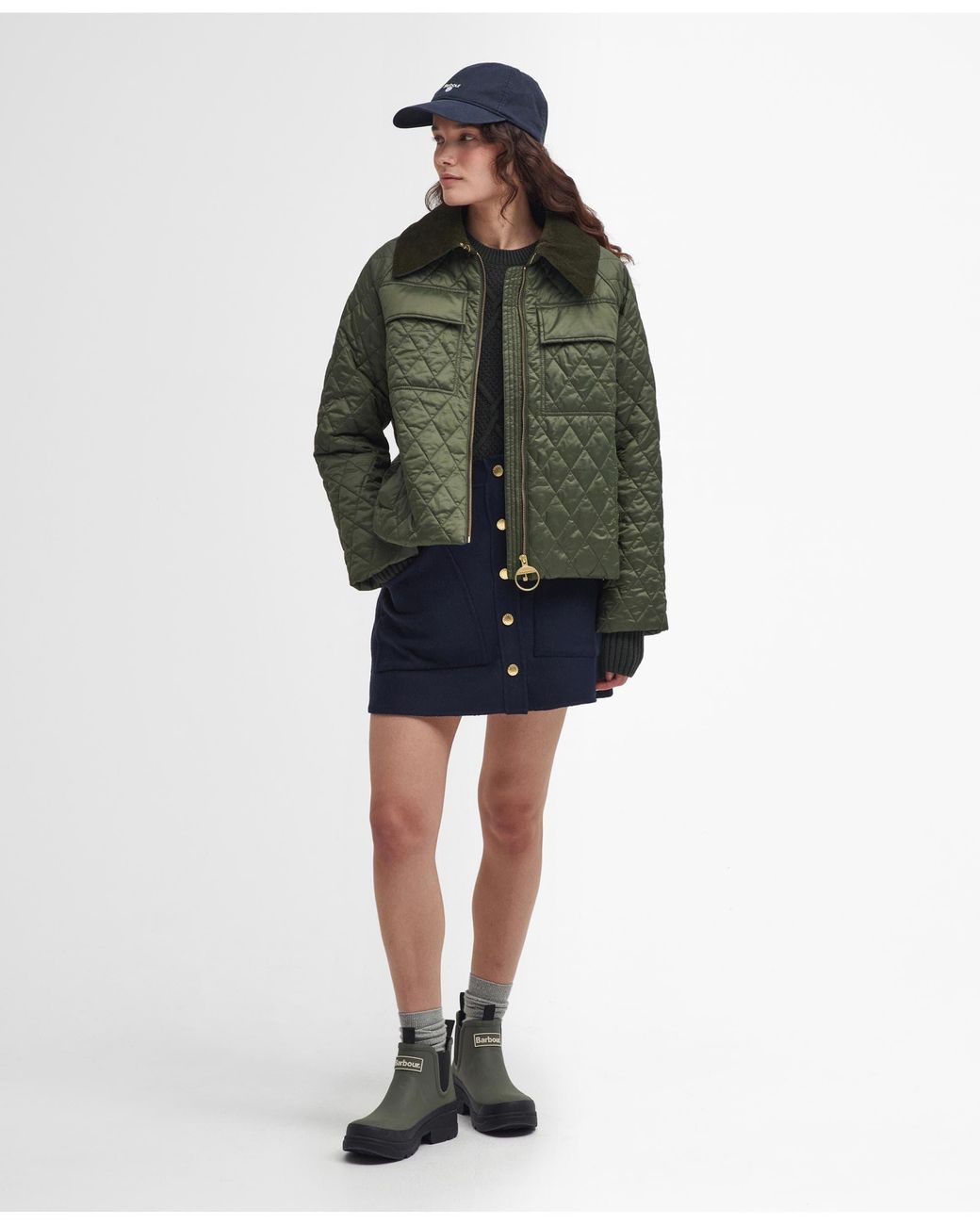 Barbour Green Beauly Quilted Jacket