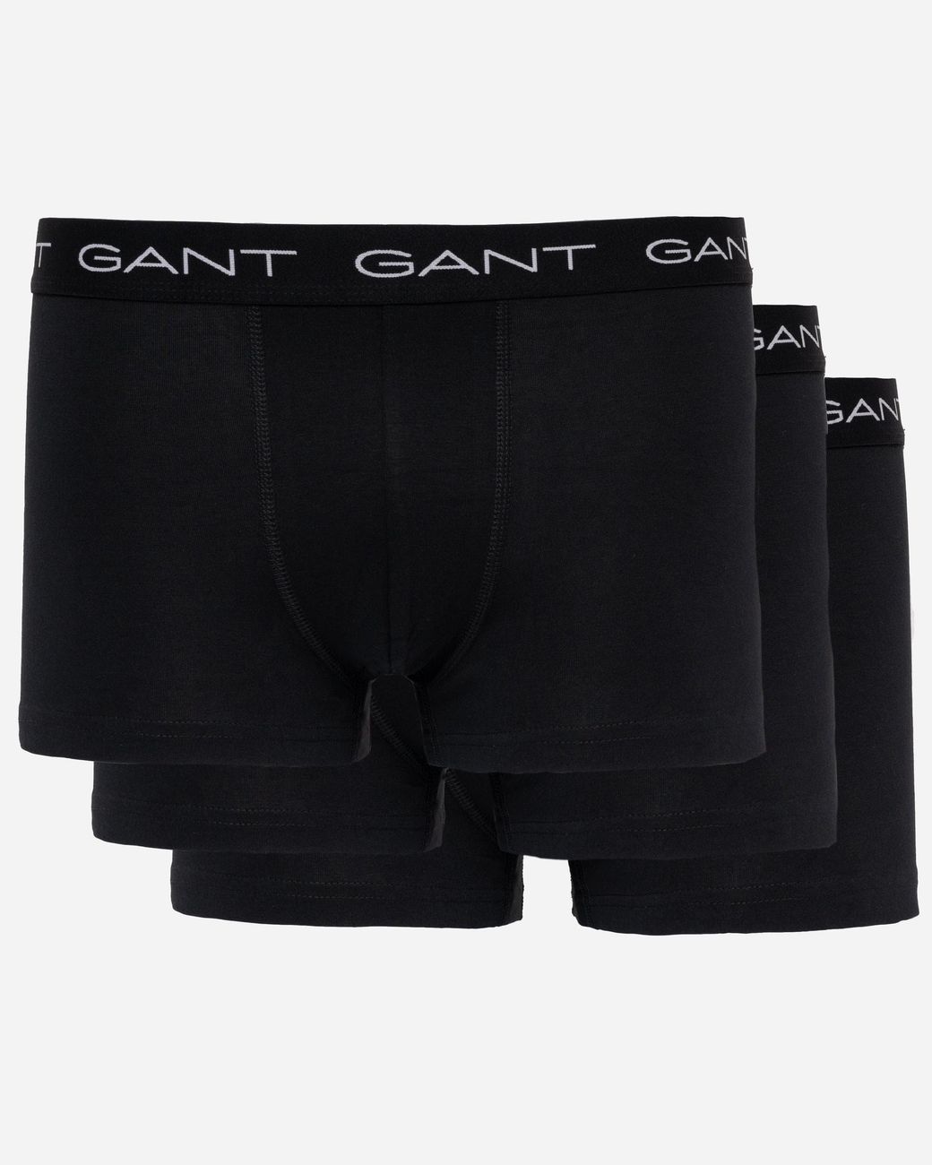 Gant Black Slim Fit Cotton Jersey Trunks for men