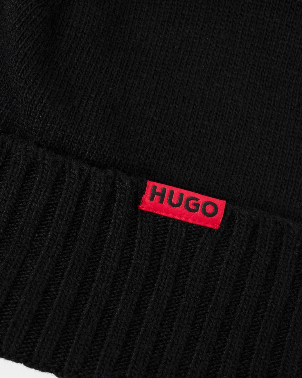 HUGO Black Gloves for men