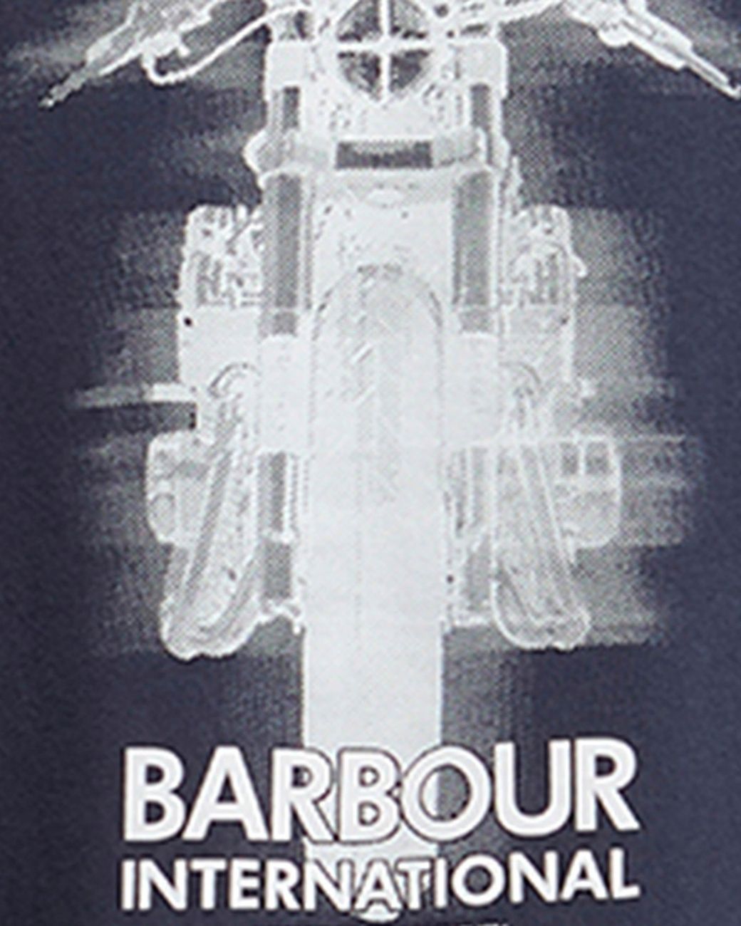 Barbour Blue Hocking Graphic T-Shirt for men