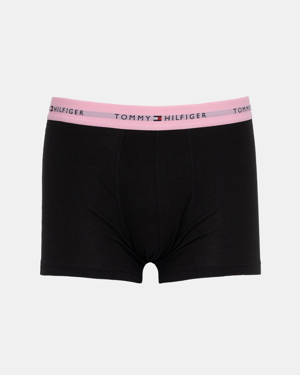 Tommy Hilfiger Black 3-Pack Logo Waistband Trunks for men