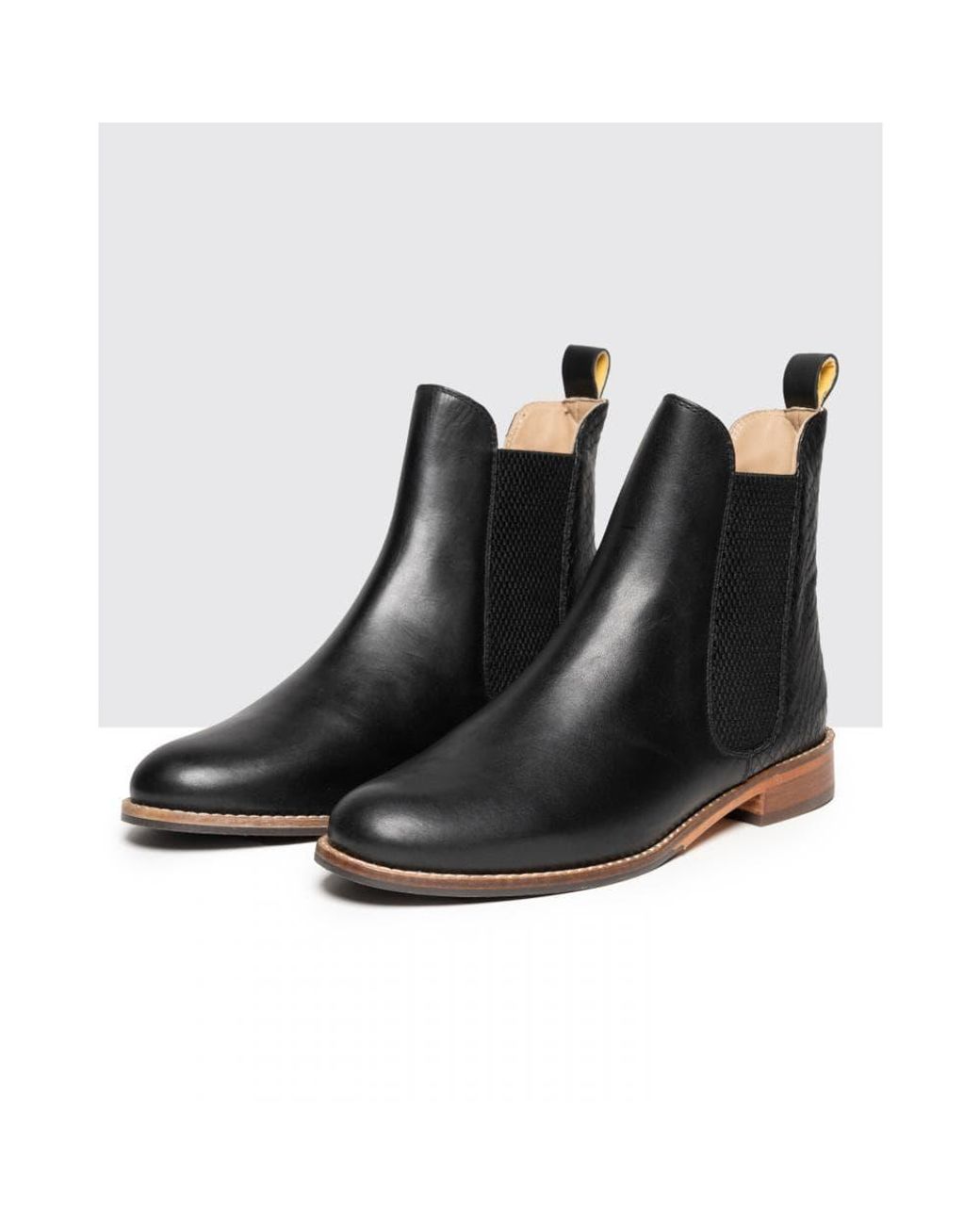 Joules Westbourne Premium Chelsea Boots in Black | Lyst Australia