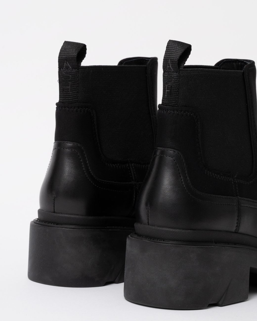 Ash Black Metro Mustang Boots