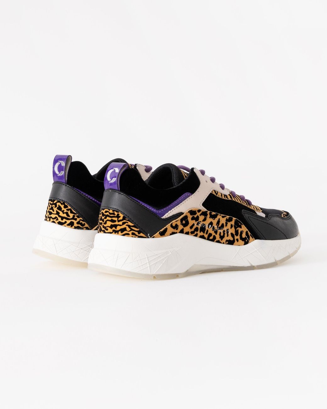 Crime London Blue Komrad Trainer