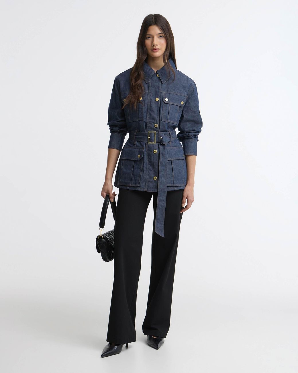 Barbour Blue Denim International Casual Jacket