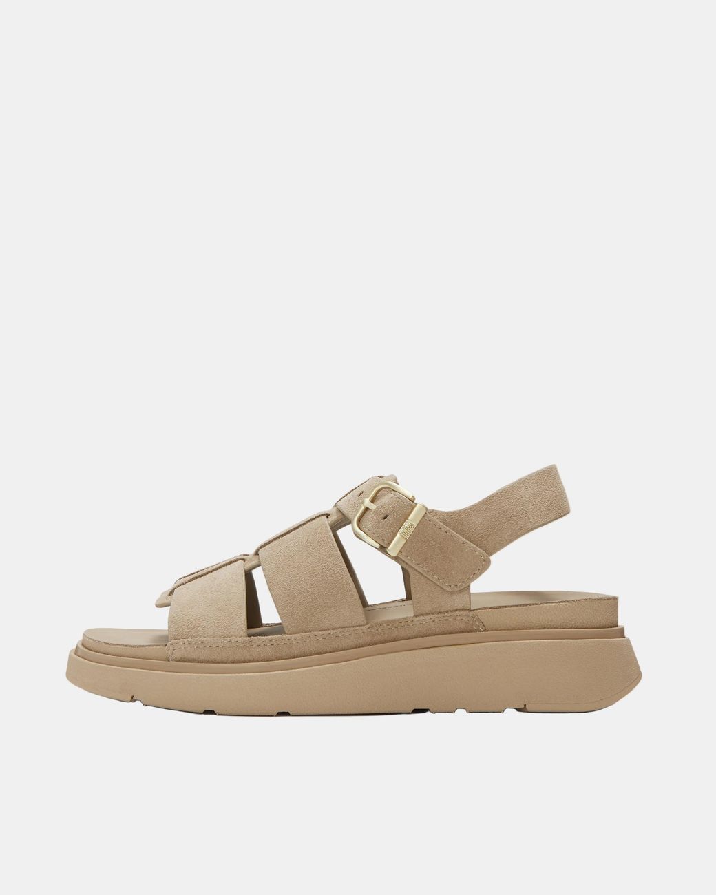 Fitflop Natural Gen-Ff Suede Fisherman Sandals