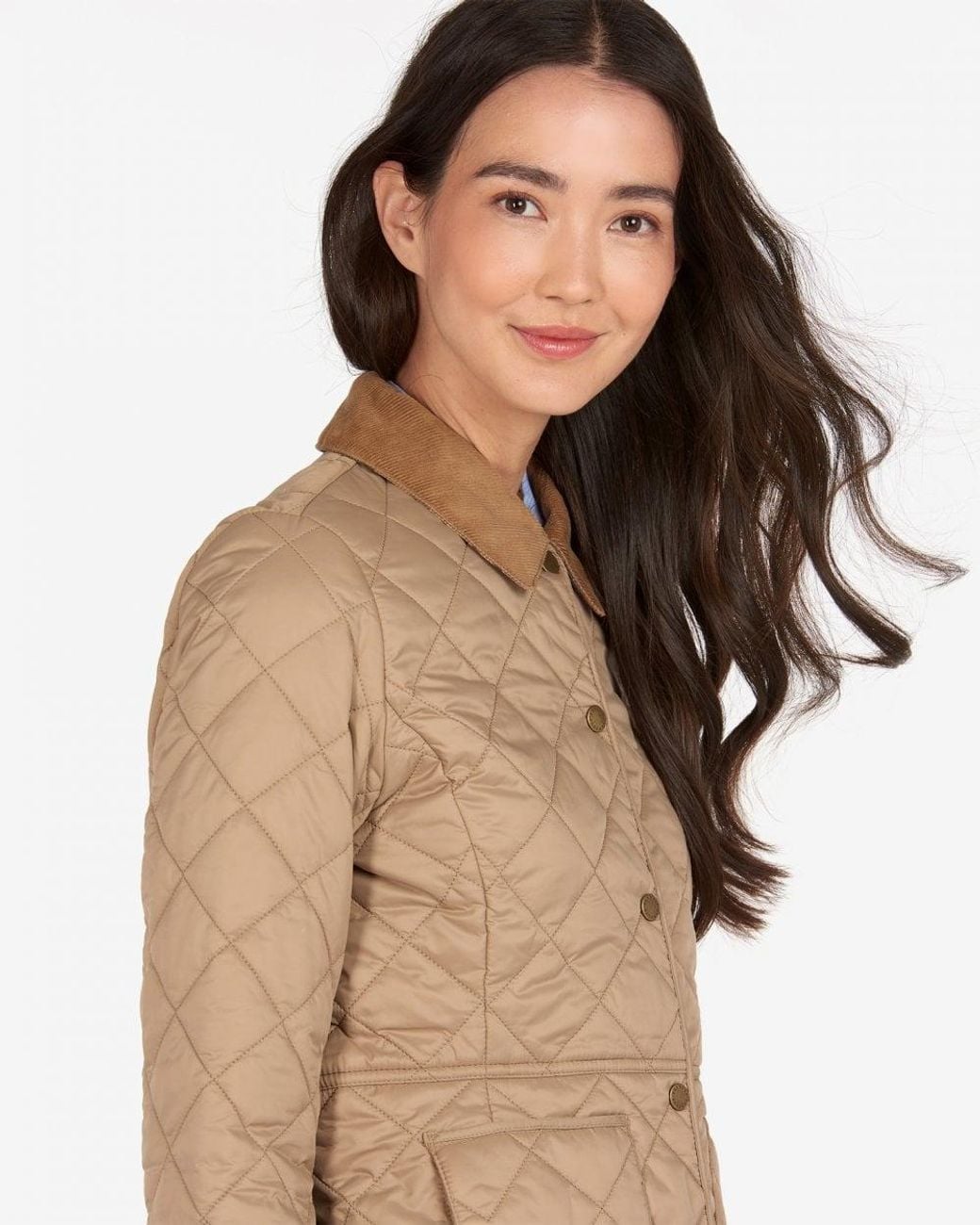 Barbour Brown Deveron Quilted Jacket