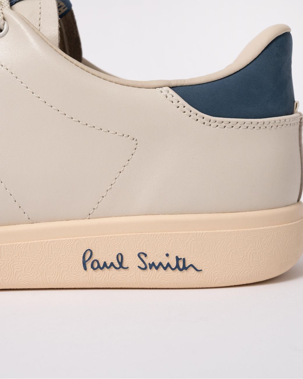 Paul Smith Natural Ps Chip Leather Trainers for men